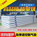 充气跆拳道安全武术地垫舞蹈体操保护垫子定制拉丝瑜伽垫空翻气垫 2*2米【高20cm】