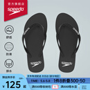 速比涛（Speedo）拖鞋柔性EVA防滑防臭人字拖拖鞋2024新款 户外休闲沙滩凉拖夹趾拖 黑色(女款) 5