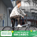 大行（DAHON）折叠自行车20英寸8级变速经典P8单车KBC083 消光灰经典版--京仓