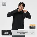 KOLON SPORT/可隆户外软壳夹克 男士防泼水Amazon shell Hybrid外套 LHJK6MN061-BK 黑色 XL 180/100A