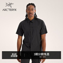ARC'TERYX始祖鸟 SKYLINE SS SHIRT 男子 短袖衬衣 BLACK/黑色 M