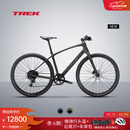 崔克（TREK）FX SPORT SL 5 碳纤维通勤健身多功能自行车平把公路车门店提取 哑光黑橄榄色/深烟灰色 M（建议身高165-175CM） 11速