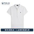 Polo Ralph Lauren 拉夫劳伦 女装 经典款修身版型弹力Polo衫RL27997 100-白色 S