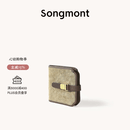 Songmont山下有松山行钱包设计师款皮夹短款卡包夹礼物男女零钱包 沙驼棕 预售5天