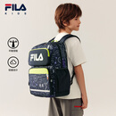 斐乐FILA儿童书包女小学生秋男孩减负一到三到六年级学生背包 【M码】传奇蓝-NV