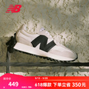 NEW BALANCE NB327官方夏季休闲鞋男鞋女鞋情侣舒适增高鞋百搭潮流厚底运动鞋 米灰色/白色 MS327FE 42 (脚长26.5cm)