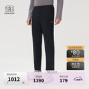 KOLON SPORT/可隆户外休闲裤 男士防晒UPF50+接触凉感针织裤 LHLP6MNT11-BK 黑色 L 175/82A