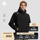 迪桑特（DESCENTE）TRAINING系列综训运动健身男士防泼水梭织加绒外套 BK-黑色 L (175/96A)