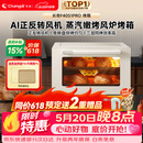 长帝（changdi）国家补贴家用烤箱S1Pro大白鲸风炉多功能电烤箱烘焙烧烤大容量空气炸锅一体机多层同烤节日礼物