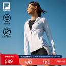 斐乐 斐乐官方女装外套2025夏新款健身轻薄运动凉感防晒衣女UPF500+ 玉石白-WT L 170/88A/L