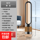 汽车电器风扇落地式家用 冷暖两用空气净化扇遥控负离子53543 50寸灰金色-空气净化款