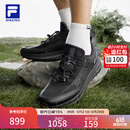 FILA 宁泽涛斐乐男鞋NUVOLE 4 ATR户外鞋2026夏季新款柔云4代跑步鞋 黑-BK 42