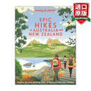 Lonely Planet Epic Hikes of Australia & New Zealand Lonely Planet 英文原版 孤独星球 澳洲和新西兰徒步旅行 精装  英文版