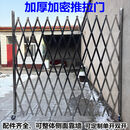 不锈钢伸缩围栏可移动折叠防护栏警戒隔离安全栏施工栏栅隔离围栏 定制款高2.5米 双开长7米  加厚立柱壁厚1.6网厚1.0