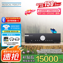 音乐传真英国Musical Fidelity M6si 发烧级合并式HiFi功放专业大功率功放2.0声道高保真 220w 补贴  M6si（黑色）
