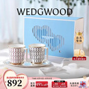 Wedgwood金粉年华马克对杯心动礼盒咖啡杯水杯杯子结婚礼物