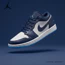 耐克（NIKE）26年夏季新款男子AJ1舒适缓震低帮篮球鞋 553558-404 42
