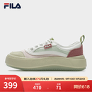 斐乐（FILA）官方女鞋水母鞋帆布鞋夏时尚复古休闲鞋 桃色粉/新薄荷绿-CS 37.5