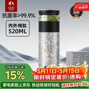 特美刻（TOMIC）茶水分离保温杯男茶杯水纯钛水杯子养生焖茶杯泡茶伴手礼生日礼物