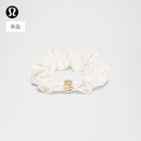 lululemon丨Uplifting 女士带徽标发圈 LW9FKMS 椰奶白 O/S