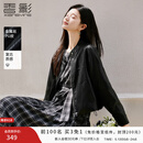 香影酷飒风黑色皮衣女2026春季新款高级感洋气pu机车短款夹克外套 黑色 M 160/84A/95-110斤