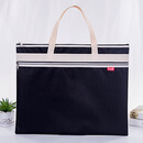 爱佳一创CT片收纳袋医院影像资料袋手提包袋子核磁共振胶片x光片子收纳包 黑色 308约放10张片