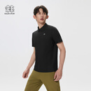 KOLON SPORT/可隆户外休闲衣 男士抗皱透湿AIRMESH热压POLO衫 LHPT6MN087-BK 黑色 （尺码偏小） 3XL 190/108B