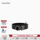 Calvin KleinJeans【520礼物】男真皮商务休闲ck双面字母带头牛皮革腰带皮带
