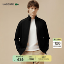 LACOSTE法国鳄鱼男装时尚潮流休闲拉链翻领卫衣开衫外套|SH2702 031/黑色 M 4 /175