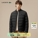 LACOSTE法国鳄鱼男装时尚休闲保暖鹅绒羽绒服外套|BH9329 031/黑色 M 50/175