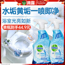 滴露（Dettol）浴室清洁剂750ml*2 马桶清洁剂卫生间厕所泡泡清洁强力杀菌去污