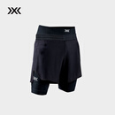 XBIONIC效能(二合一)男士运动短裤-EFFEKTOR 2IN1 SHORTS MEN 跑步健身 极限黑/极限黑 M