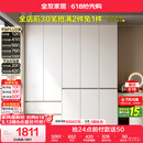 全友家居 现代简约大衣柜卧室家用收纳柜一体靠墙储物柜子成品挂衣橱