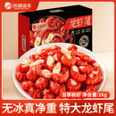 洪湖渔家单冻龙虾尾1kg （特大60-80粒/斤）无添加生鲜无冰净重2斤