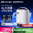 鱼跃制氧机医用吸氧机家用老人5L升级氧气机6L9F-6CW中重度缺氧