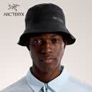 ARC'TERYX始祖鸟 SINSOLO BUCKET HAT 男女同款 渔夫帽 BLACK/黑色 L-XL