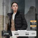 KOLON SPORT/可隆户外羽绒服 女士防风防泼水中量鹅绒夹克 LKDJ5WTT44-BK 黑色 M 165/88A