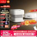米家小米泡脚桶全自动恒温加热气囊按摩电动折叠足浴盆 智能杀菌足浴桶过小腿泡脚盆 520送男朋友礼物