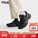 斐乐（FILA）休闲鞋猫爪鞋5代运动鞋春季男鞋老爹鞋 黑-BK 42