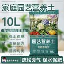 星宸花草博士营养土养花通用型种花种菜育苗专用土种植花土泥炭有机轻质土10L