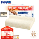 邓禄普（Dunlopillo）盖伊雅舒睡波浪枕 荷兰进口特拉雷Talalay天然乳胶枕物理发泡工艺