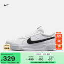 耐克男子轻便透气网球鞋夏季缓震NIKE ZOOM COURT LITE 3 DV3258 101白色/黑 42