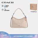 蔻驰（COACH）【品牌直供】女士LAUREL中号斜挎流浪包沙黄色CV975礼物