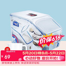 乐扣乐扣（LOCK&LOCK）塑料杂粮米桶密封储物米箱12升装（可装10kg大米）带滑轮赠量杯