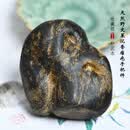 九刀匠天然野正产区文莱沉香吊坠收藏级高端秒沉水瘤疤老料原料手把件 秒沉水规格：6.8cm*5.7cm*4.2cm克重：65.4克