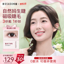WOSADO悦瞳自然款假睫毛柔丝黑2.0 磁吸睫毛自然仿真免胶送礼新年礼物
