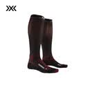 X-SOCKS跑步激能系列运动袜透气抑菌袜子跑步压缩袜 RS09S26U/RM09S26W 深宝石红/猫眼黑 （男女款） 42-44