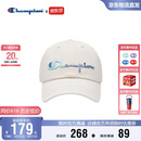 Champion冠军鸭舌帽男女 休闲运动防晒棒球帽25SSA05 中白 均码