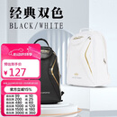 川崎（KAWASAKI）羽毛球包双肩包运动背包独立鞋袋KBP-8220黑色