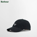 Barbour Cascade男女同款可调节鸭舌帽Logo帽子 黑色 xx69 均码 （54-60cm）